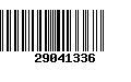 Código de Barras 29041336