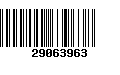 Código de Barras 29063963