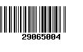 Código de Barras 29065004