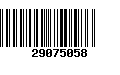 Código de Barras 29075058