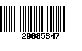 Código de Barras 29085347