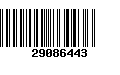 Código de Barras 29086443