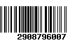 Código de Barras 2908796007