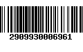 Código de Barras 2909930006961