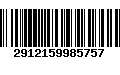 Código de Barras 2912159985757