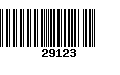 Código de Barras 29123