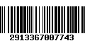 Código de Barras 2913367007743