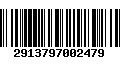 Código de Barras 2913797002479