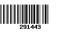 Código de Barras 291443