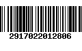 Código de Barras 2917022012806