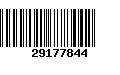 Código de Barras 29177844