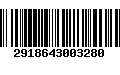 Código de Barras 2918643003280