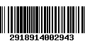 Código de Barras 2918914002943