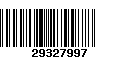 Código de Barras 29327997