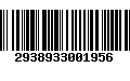 Código de Barras 2938933001956