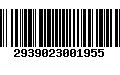 Código de Barras 2939023001955