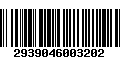 Código de Barras 2939046003202