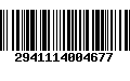 Código de Barras 2941114004677