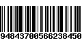 Código de Barras 2948437005662384508