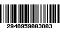 Código de Barras 2948959003803