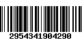 Código de Barras 2954341904290