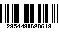 Código de Barras 2954499628619