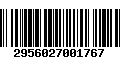 Código de Barras 2956027001767