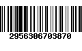 Código de Barras 2956306703870