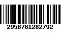 Código de Barras 2958781282792