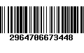 Código de Barras 2964706673448