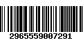 Código de Barras 2965559007291