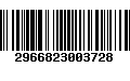 Código de Barras 2966823003728