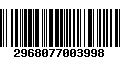 Código de Barras 2968077003998