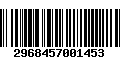 Código de Barras 2968457001453