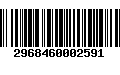 Código de Barras 2968460002591