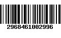 Código de Barras 2968461002996