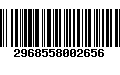 Código de Barras 2968558002656