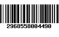 Código de Barras 2968558004490