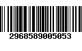 Código de Barras 2968589005053