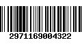 Código de Barras 2971169004322