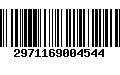 Código de Barras 2971169004544