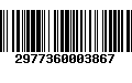 Código de Barras 2977360003867