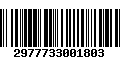 Código de Barras 2977733001803