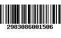 Código de Barras 2983086001506