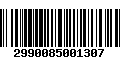 Código de Barras 2990085001307