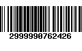 Código de Barras 2999990762426