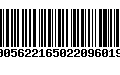 Código de Barras 3000562216502209601934