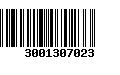 Código de Barras 3001307023