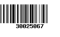 Código de Barras 30025067