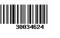 Código de Barras 30034624